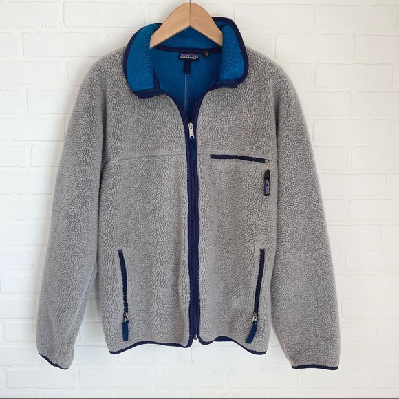 Patagonia Other - Patagonia 90s Vintage Deep Pile Fleece Full Zip